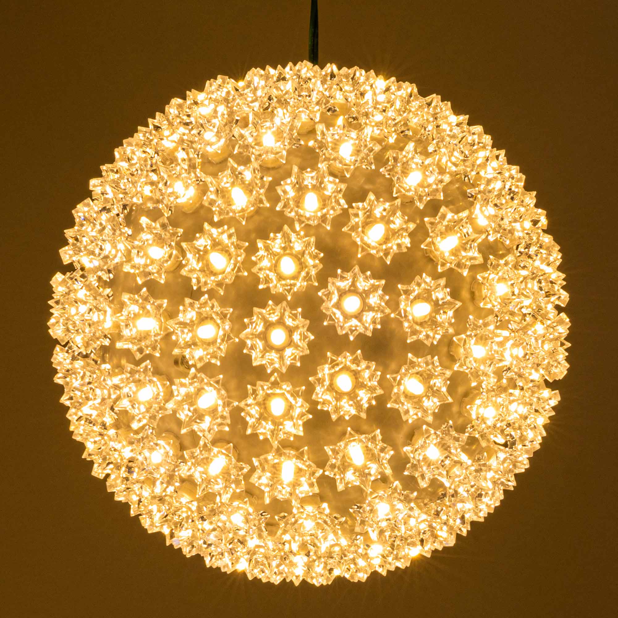 sphere light 10 inch warm white